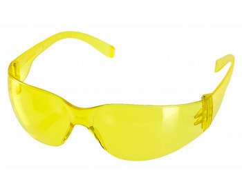 Yellow, Lightweight Safety Glasses